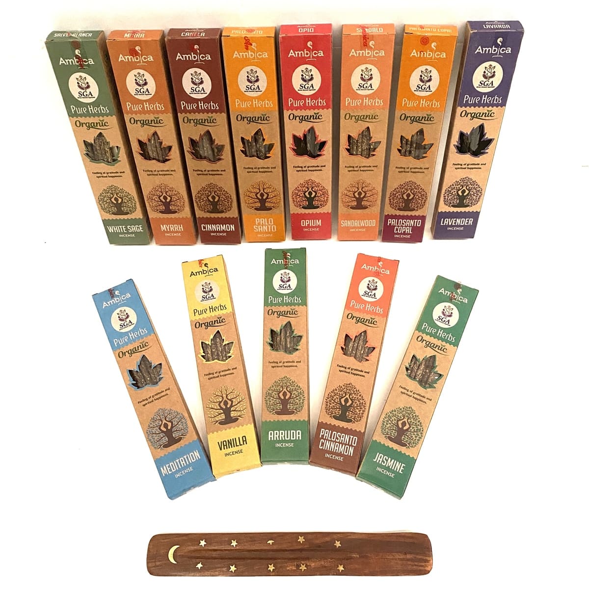 incienso orgánico natural ecológico pack