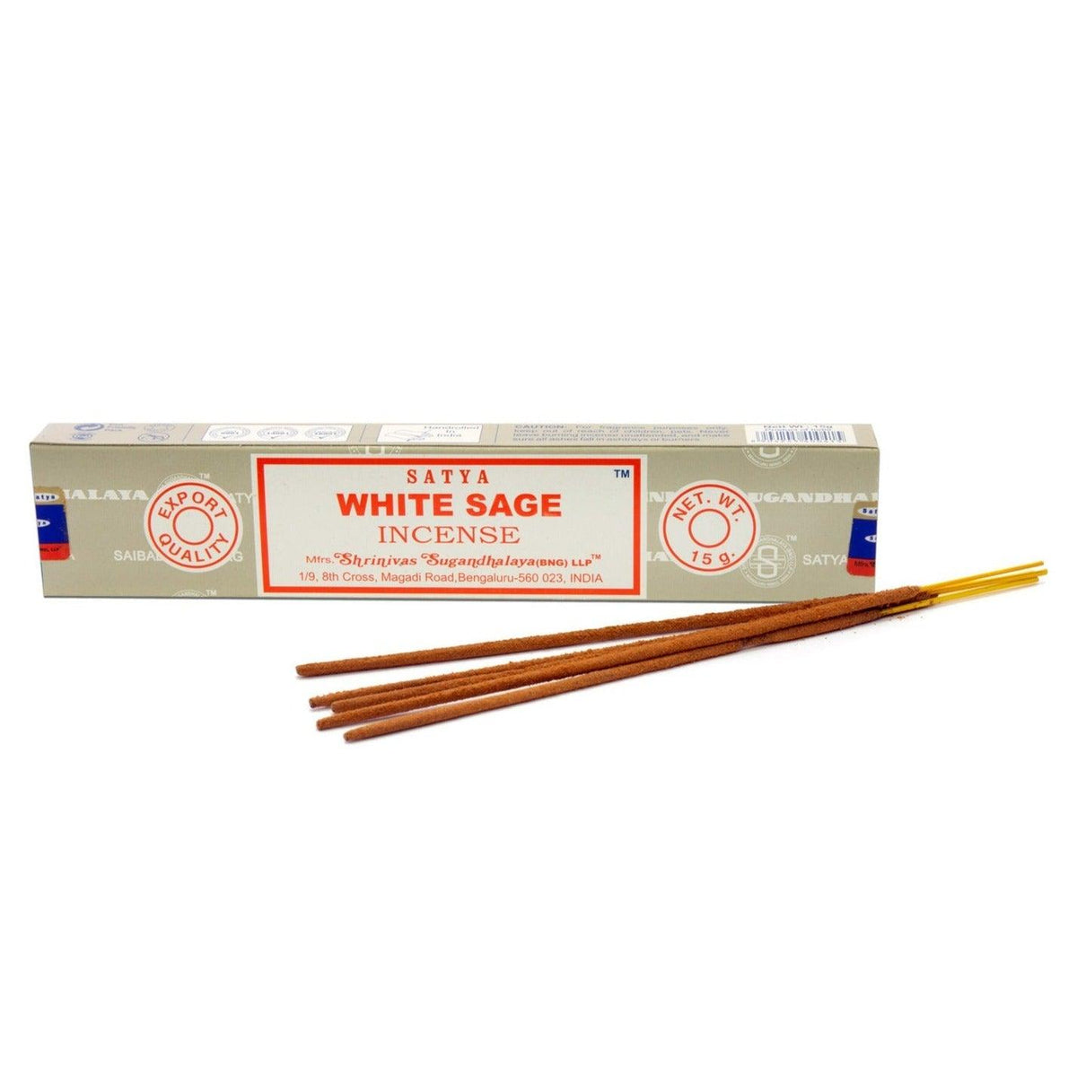 Incienso White Sage Satya en varillas - incienso salvia blanca