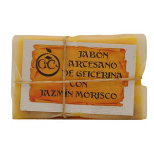 Jabón artesano de glicerina con jazmín morisco