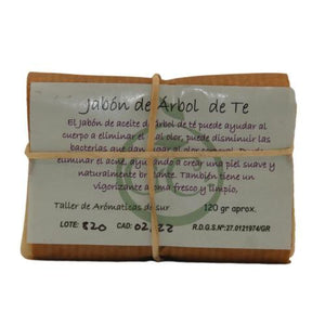 Jabón de árbol del té artesano