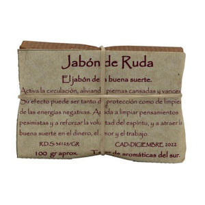 Jabón de Ruda para la buena suerte