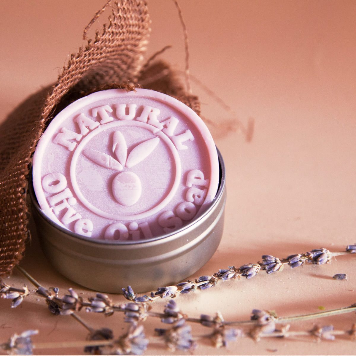 jabón perfumado natural lavanda