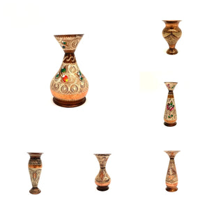 Decoratieve Arabisch geschilderde koperen vaas