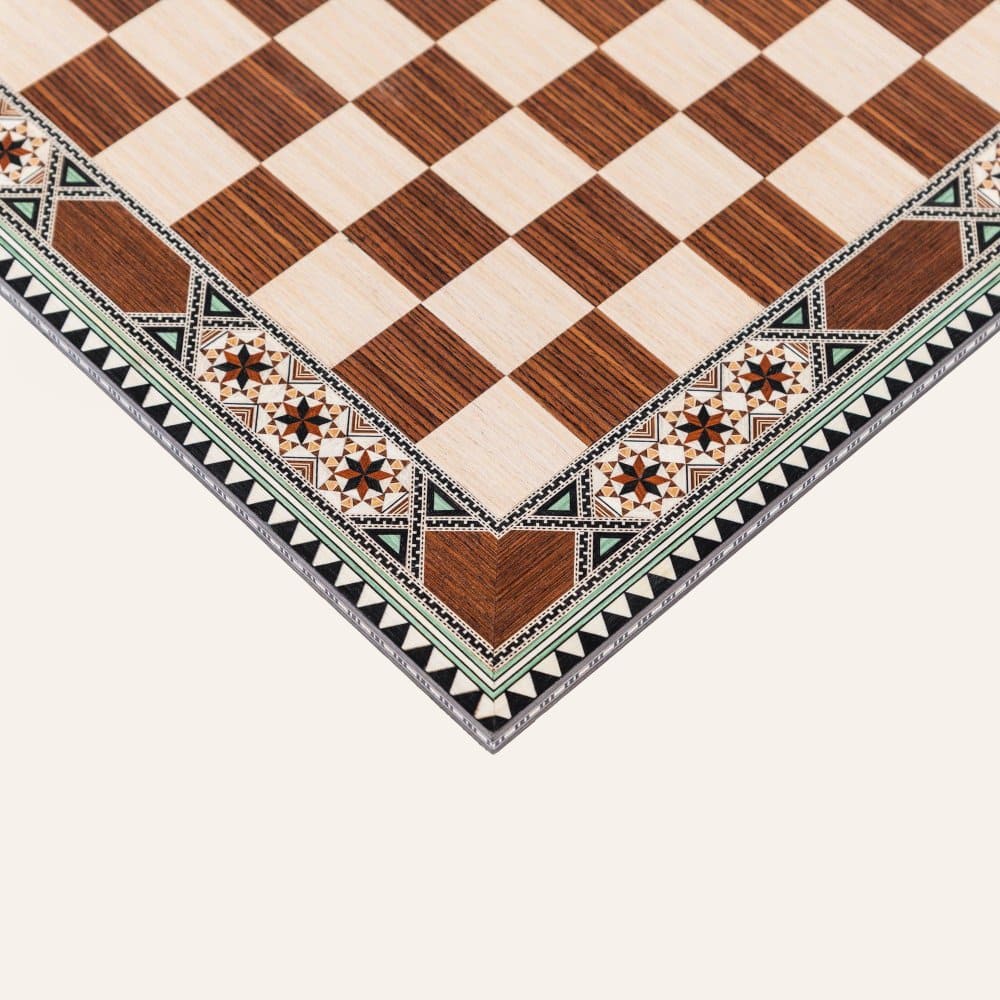 juego ajedrez taracea granadina esquina