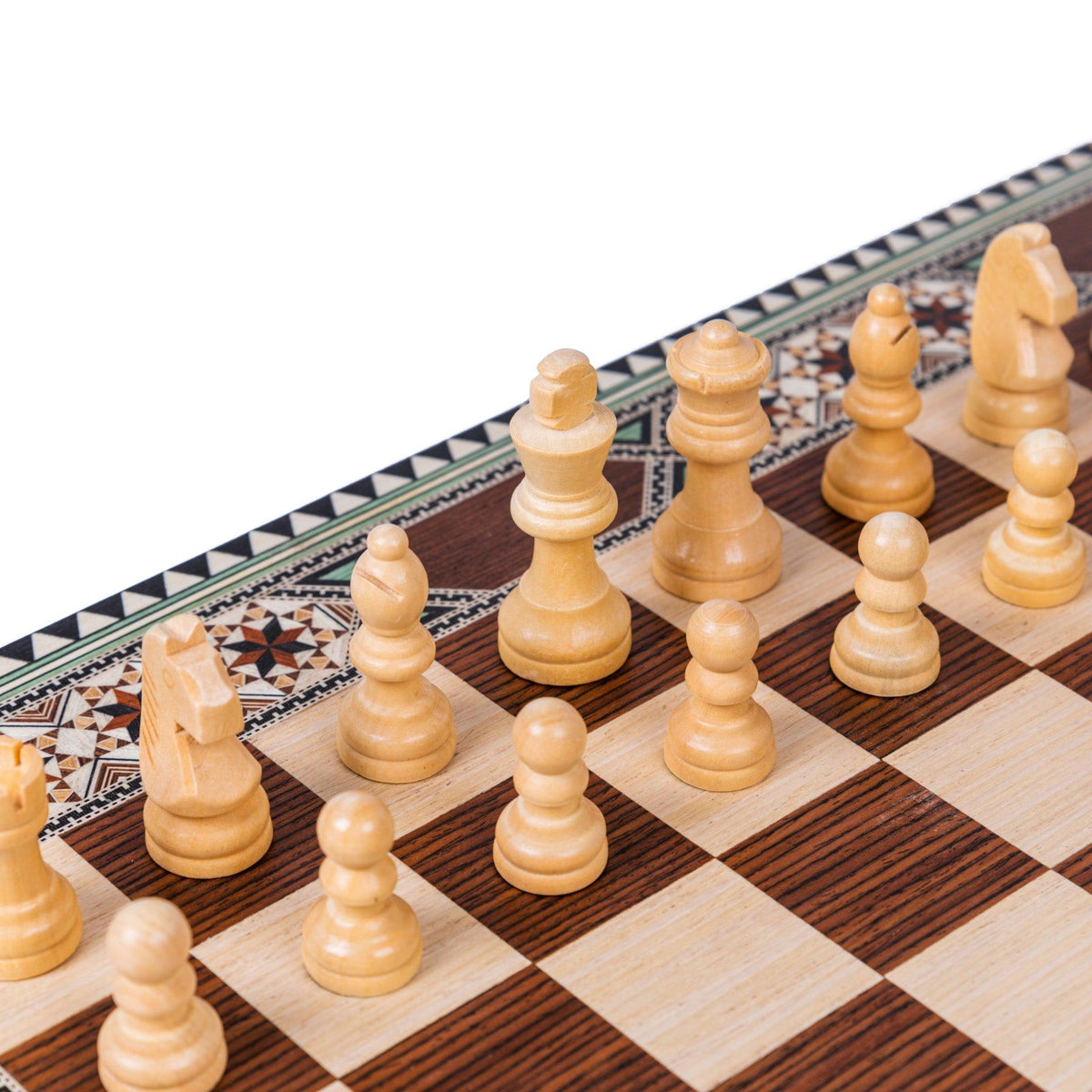 Juego de Ajedrez de taracea granadina