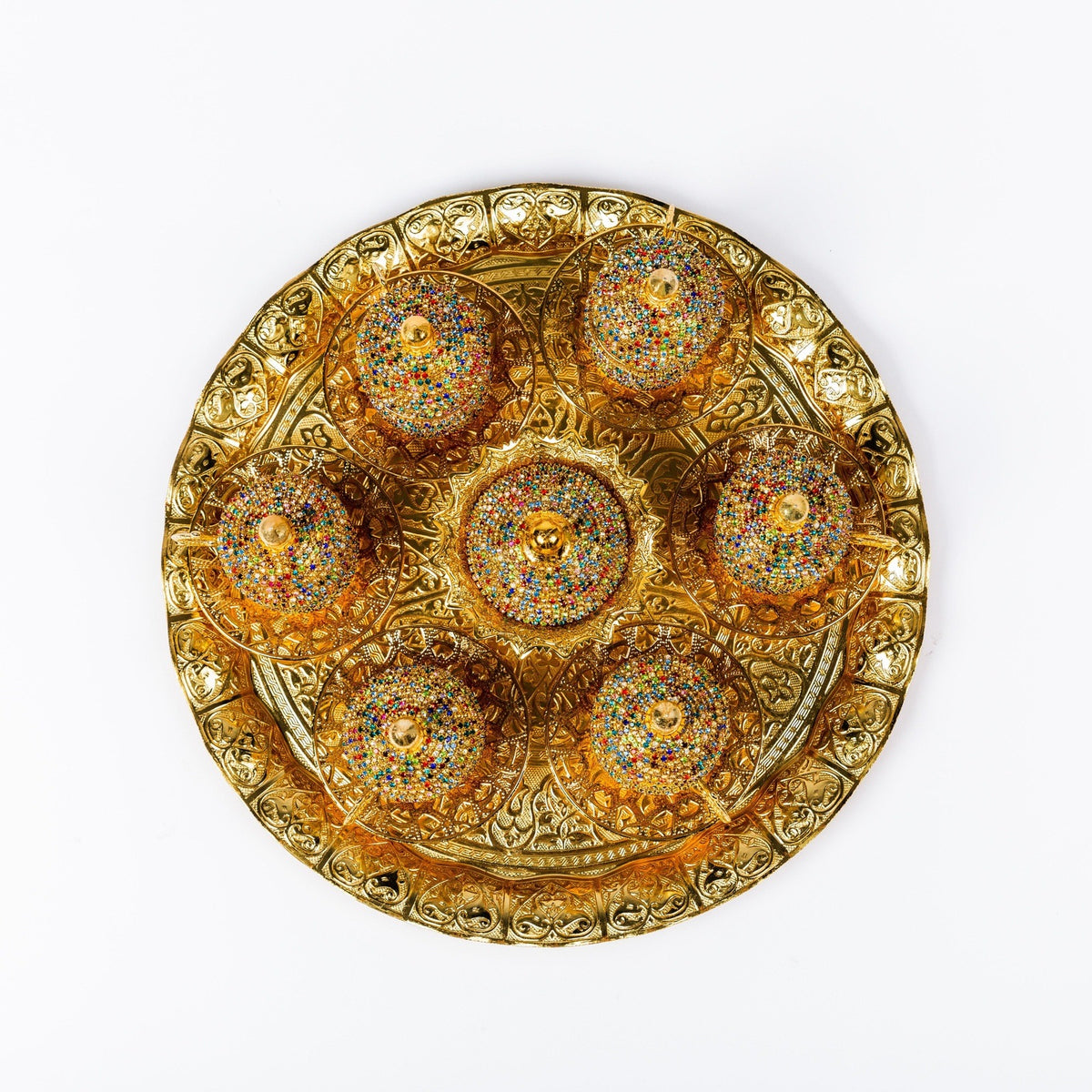 Juego de café turco recubierto de Swarovski