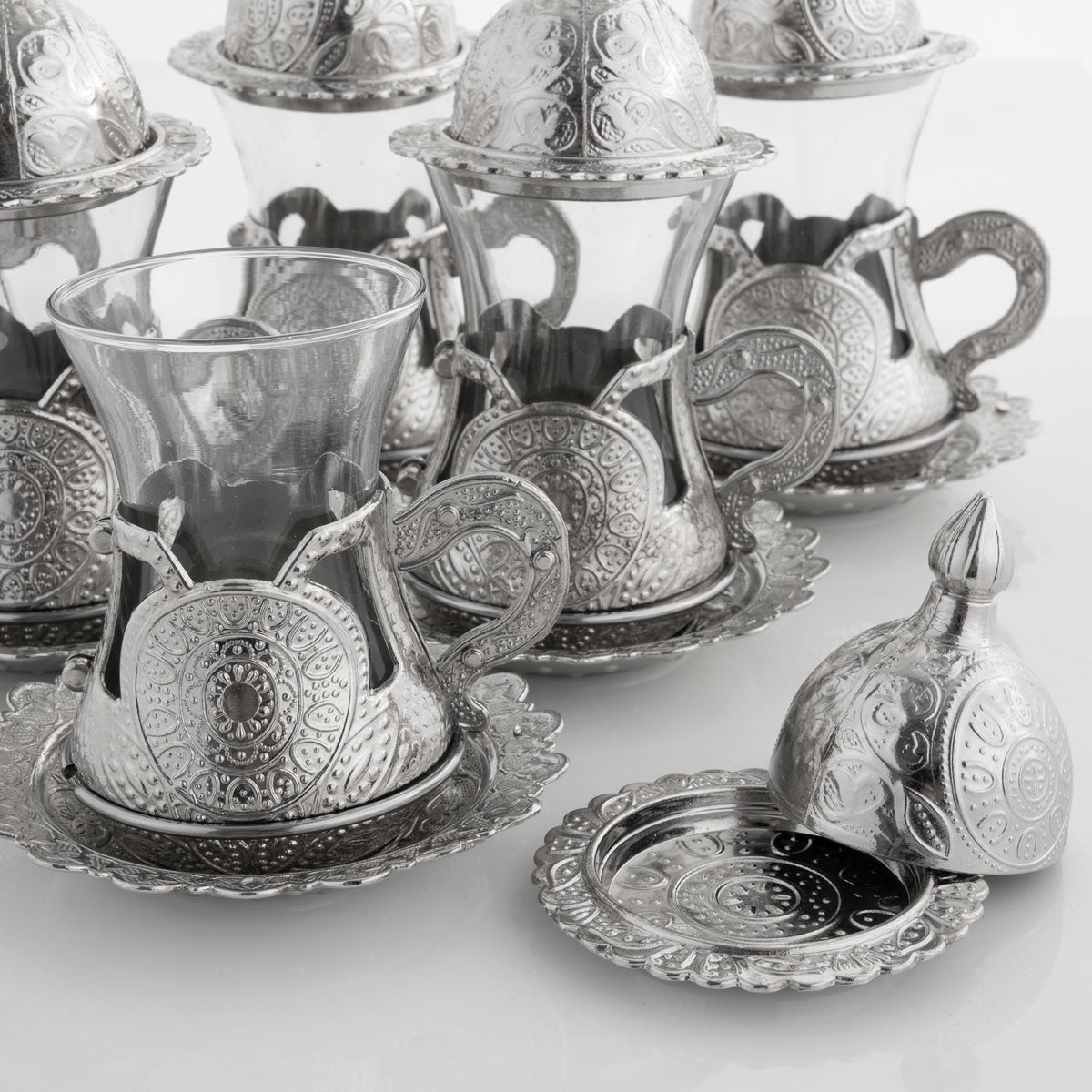 Juego de té y café turco