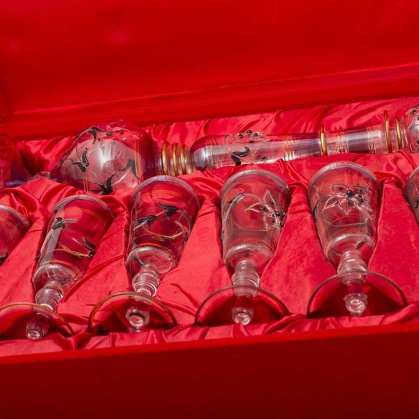 Juego Premium de Jarra para Bebidas + 6 Copas