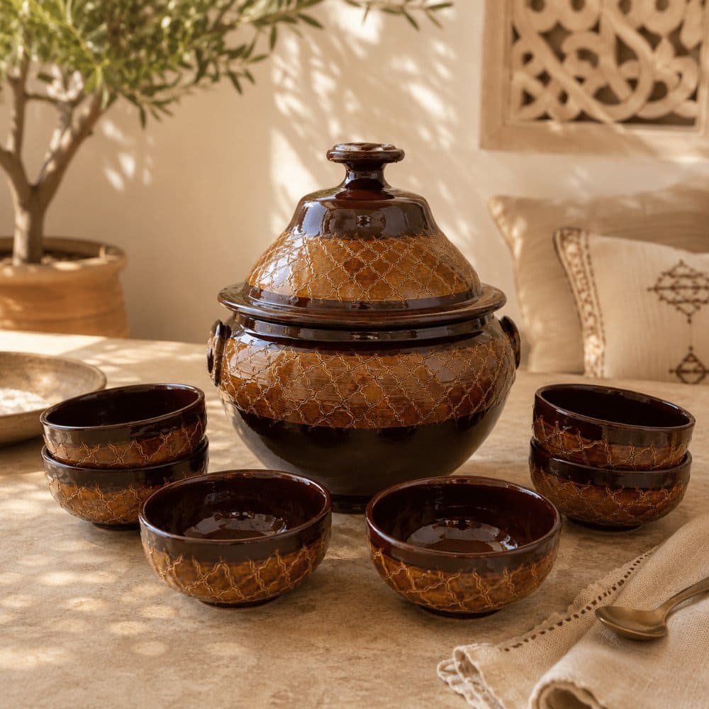 juego sopera Marruecos cuencos lifestyle
