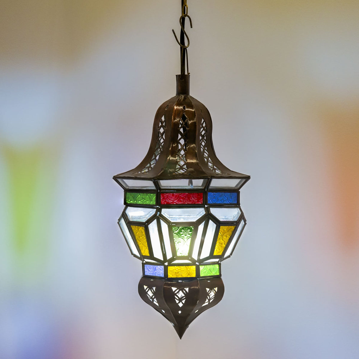 lámpara árabe colgante F8B