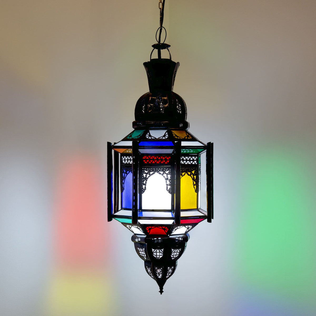 lampara arabe cristal andalus on