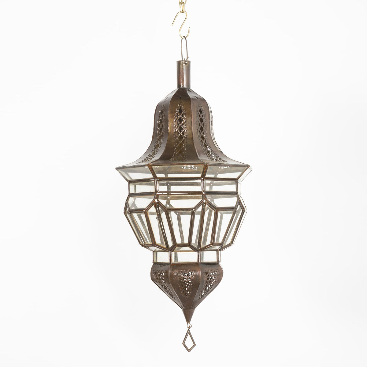 lámpara árabe de cristal colgante A21