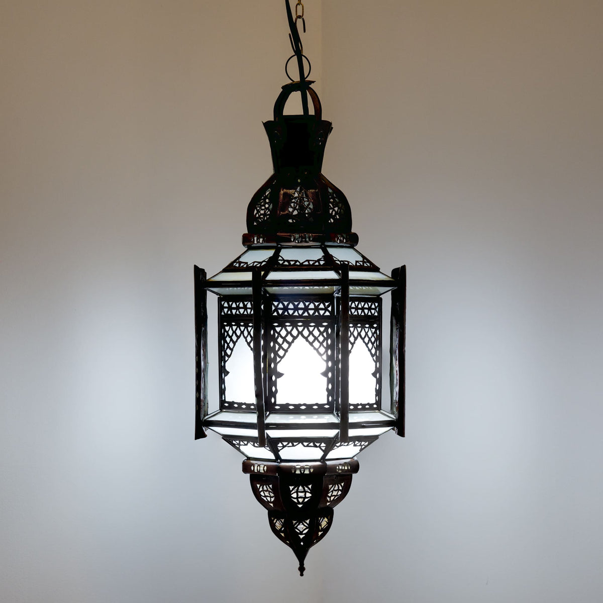 lámpara árabe cristal F2