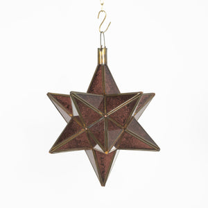 lámpara árabe estrella cristal C2