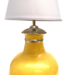 Lámpara Marroquí Botella 75cm amarillo