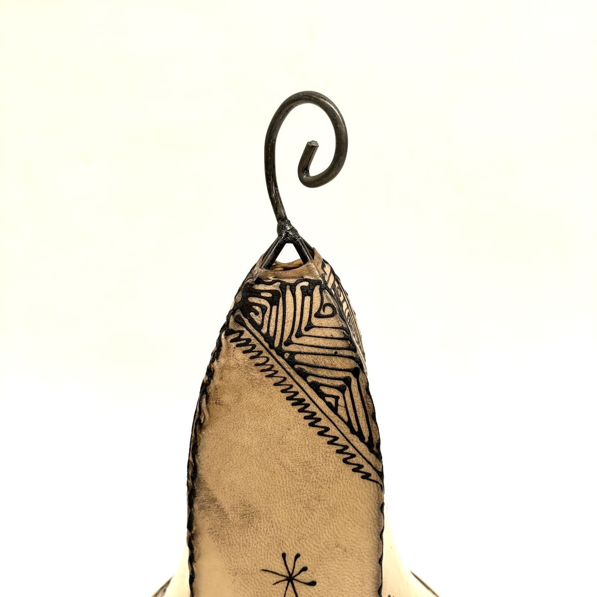 lámpara marroquí henna borde