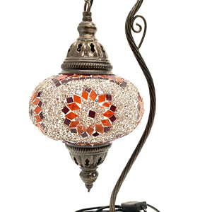 Lámpara turca de mesa golden detalle