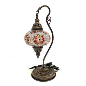 Lámpara turca de mesa golden