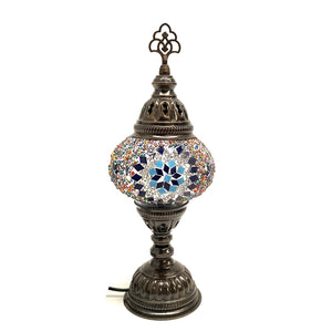 Lámpara turca de mesa multicolor N2