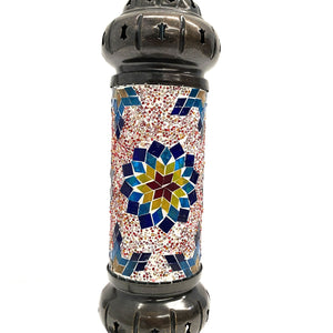 lámpara turca tubo n3 rosa detalles