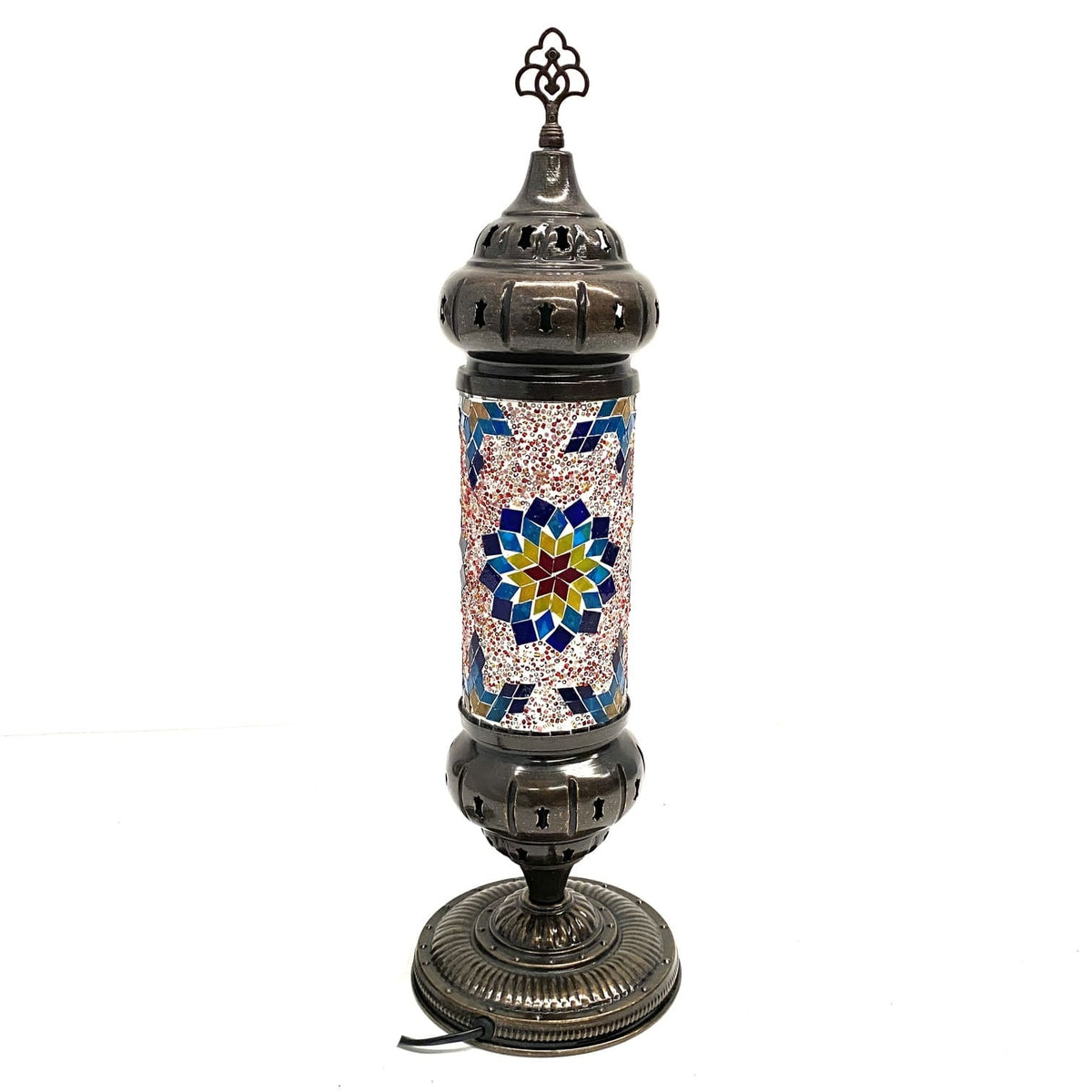 lámpara turca tubo n3 rosa