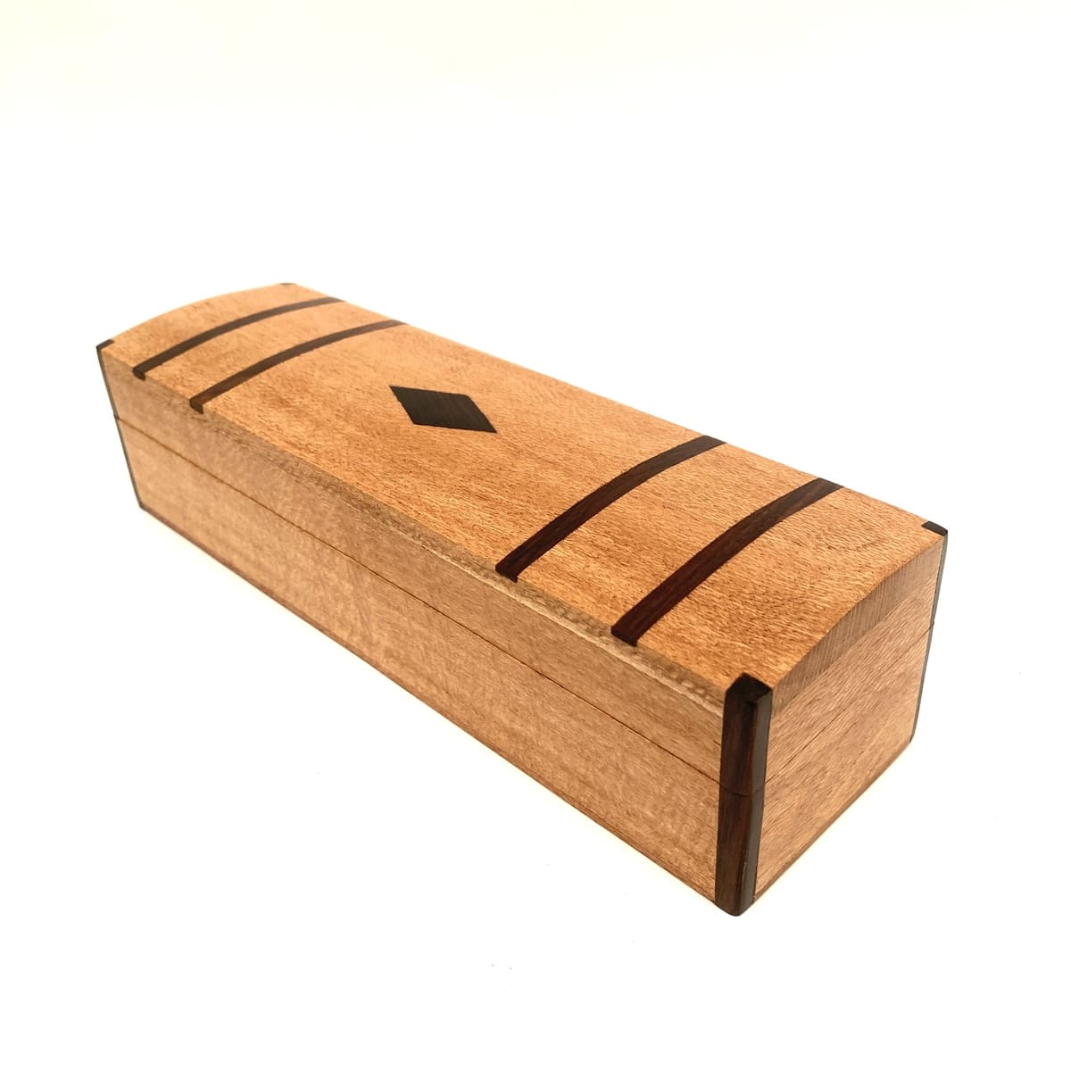 Lapicero de madera tapizado