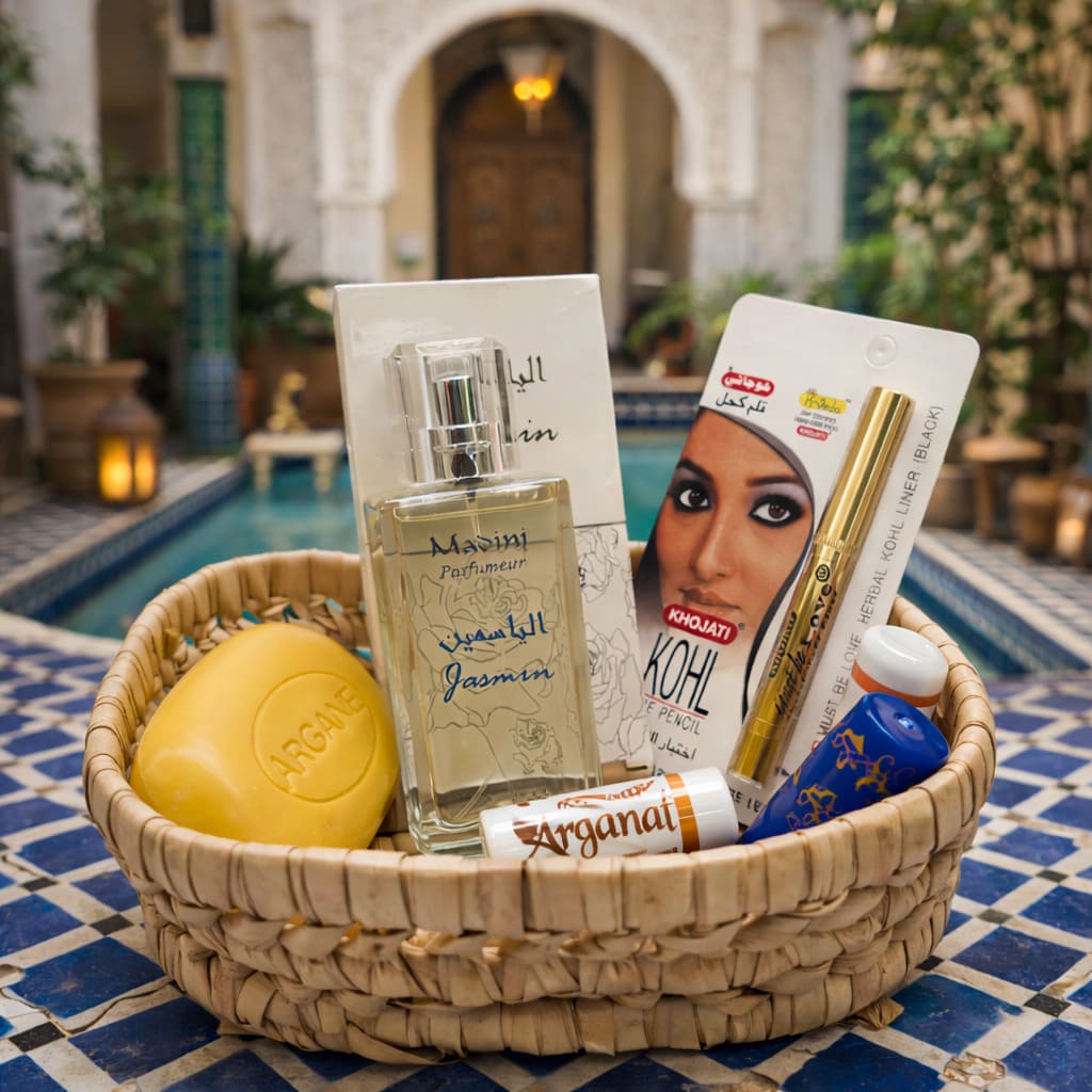 madini cesta cosmética jazmin