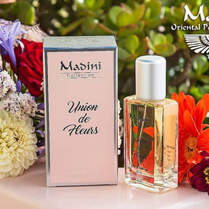 Cesta perfume árabe femenino MADINI Union de Fleurs + Jabón