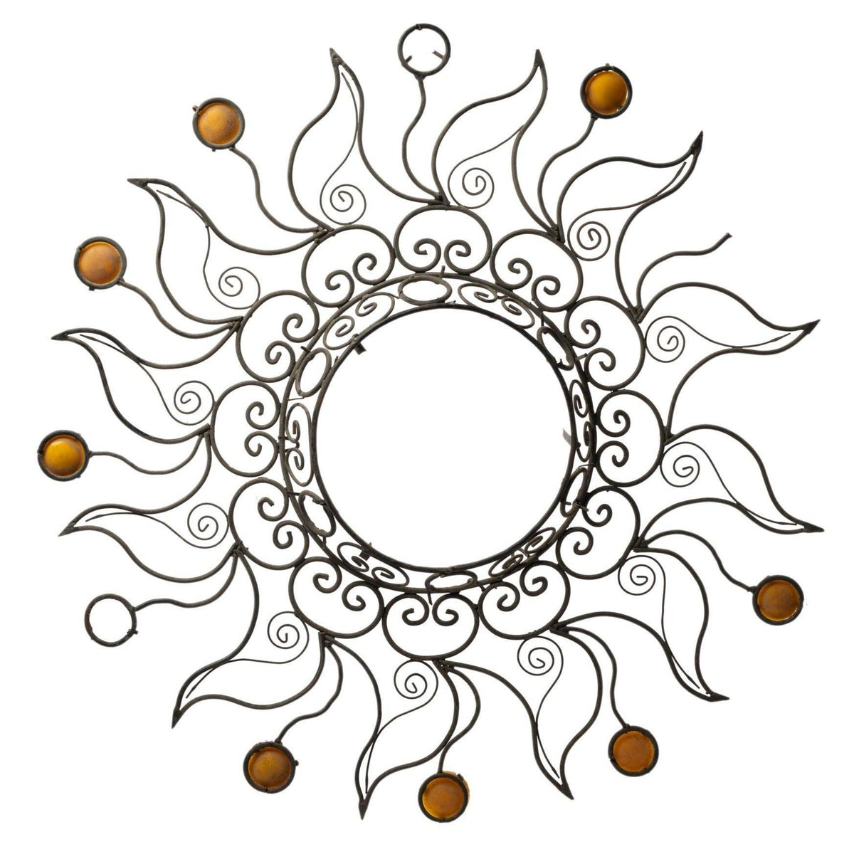 Marco para espejo marroquí de forja Sol de Osiris