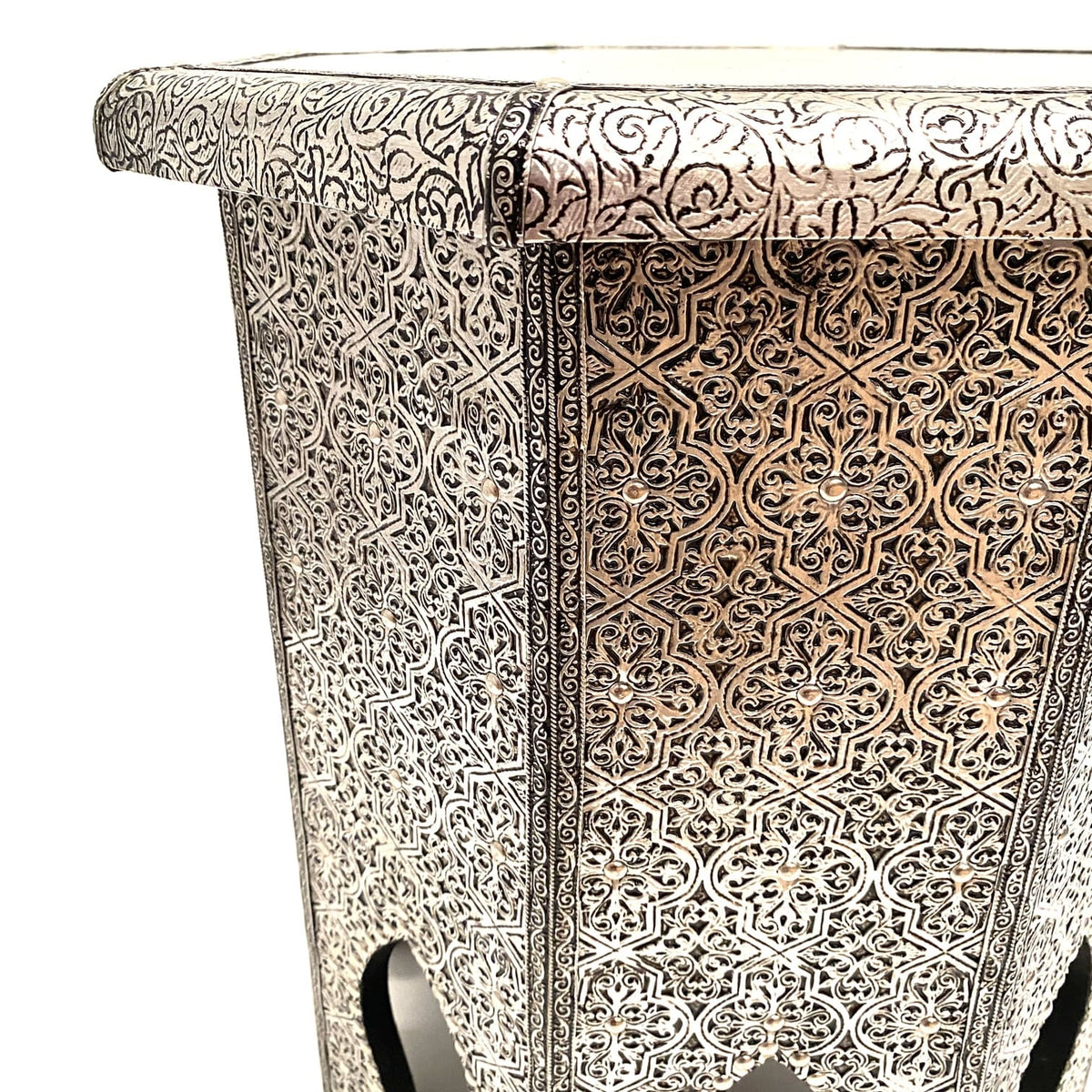 Mesa Árabe Auxiliar Alpaca Octogonal | Decoración Alcazaba