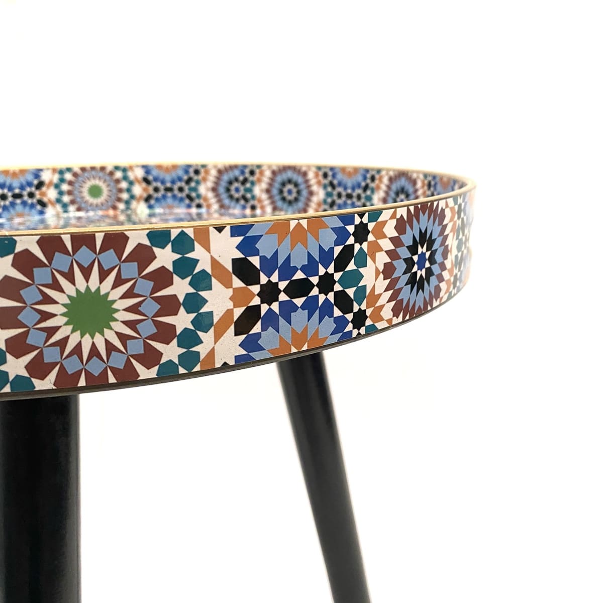 Mesa marroquí auxiliar de café Al-Andalus decoracion-arabe ...
