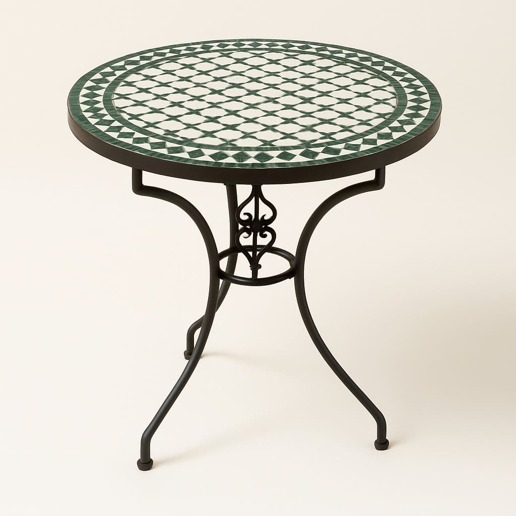 mesa mosaico redonda 60cm