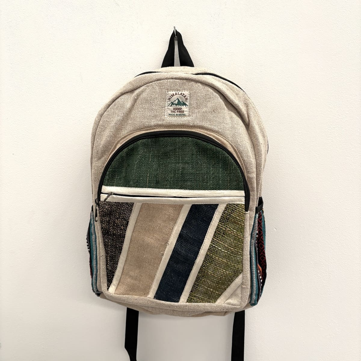 mochila cáñamo artesana grande