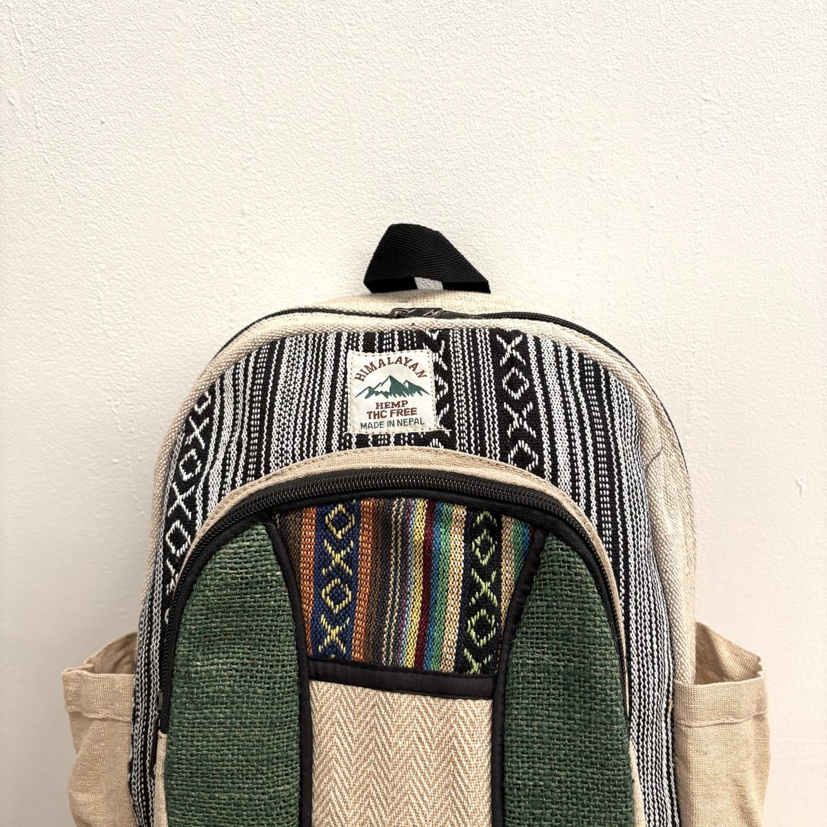 mochila cáñamo artersana peq