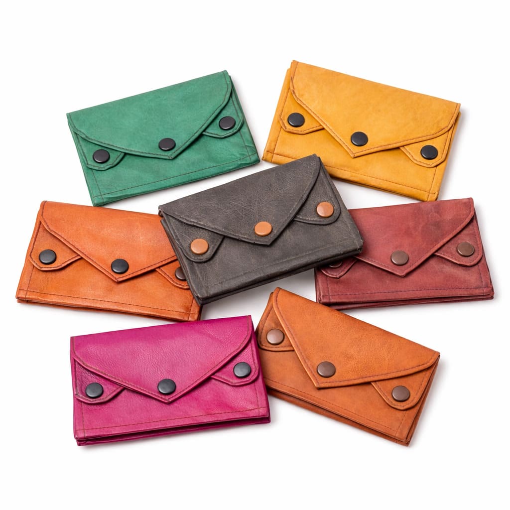 monedero marroquí cuero árabe