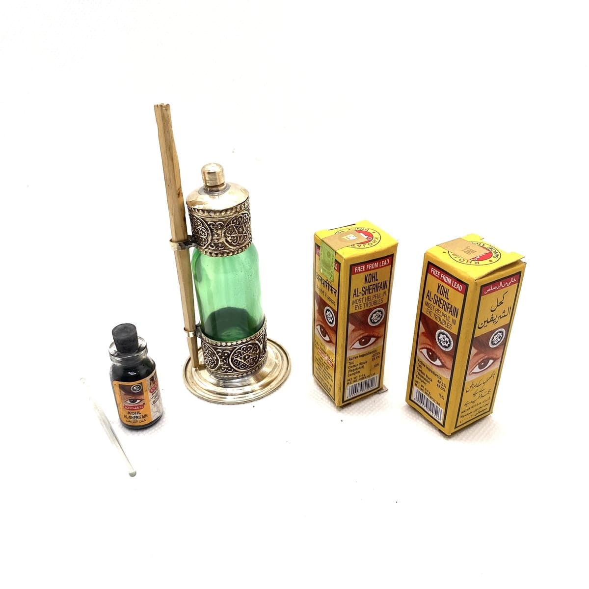 Pack cosmética árabe khol verde