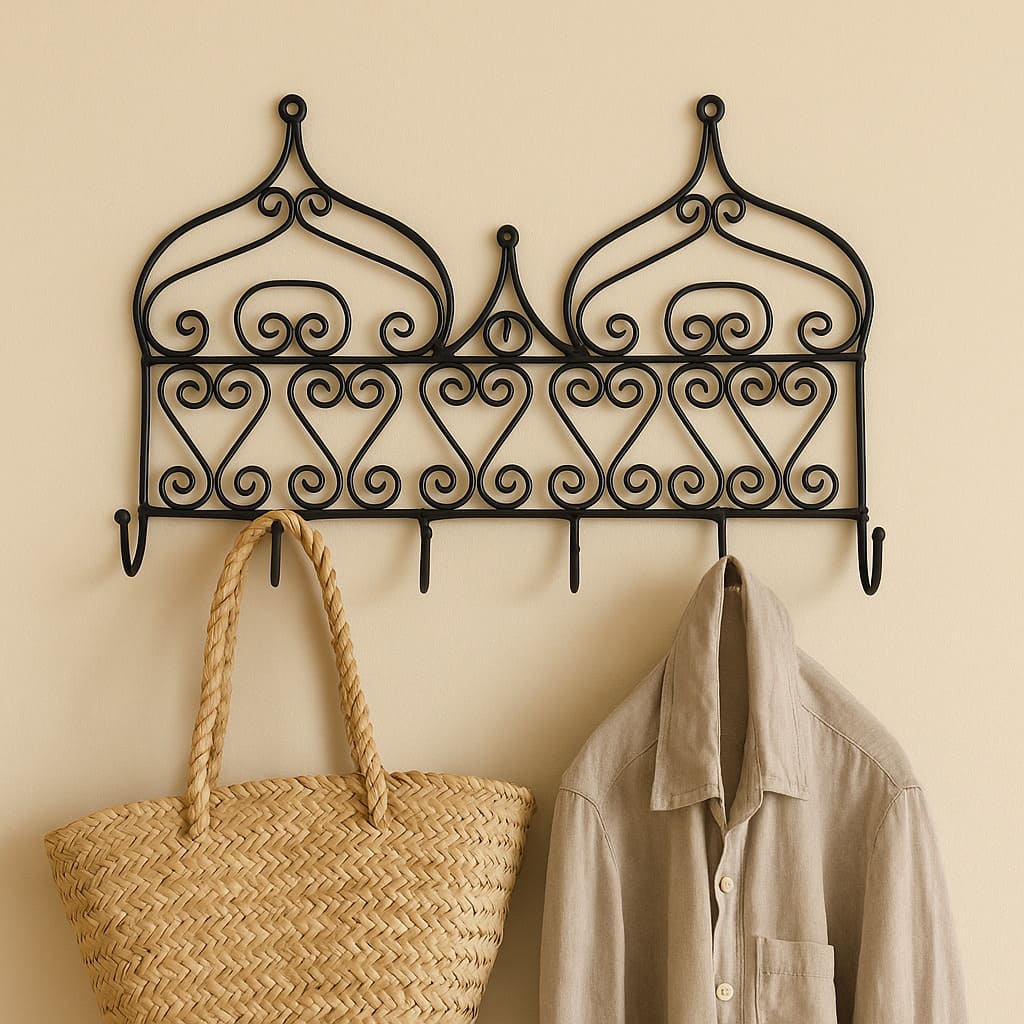 perchero árabe aladino forja