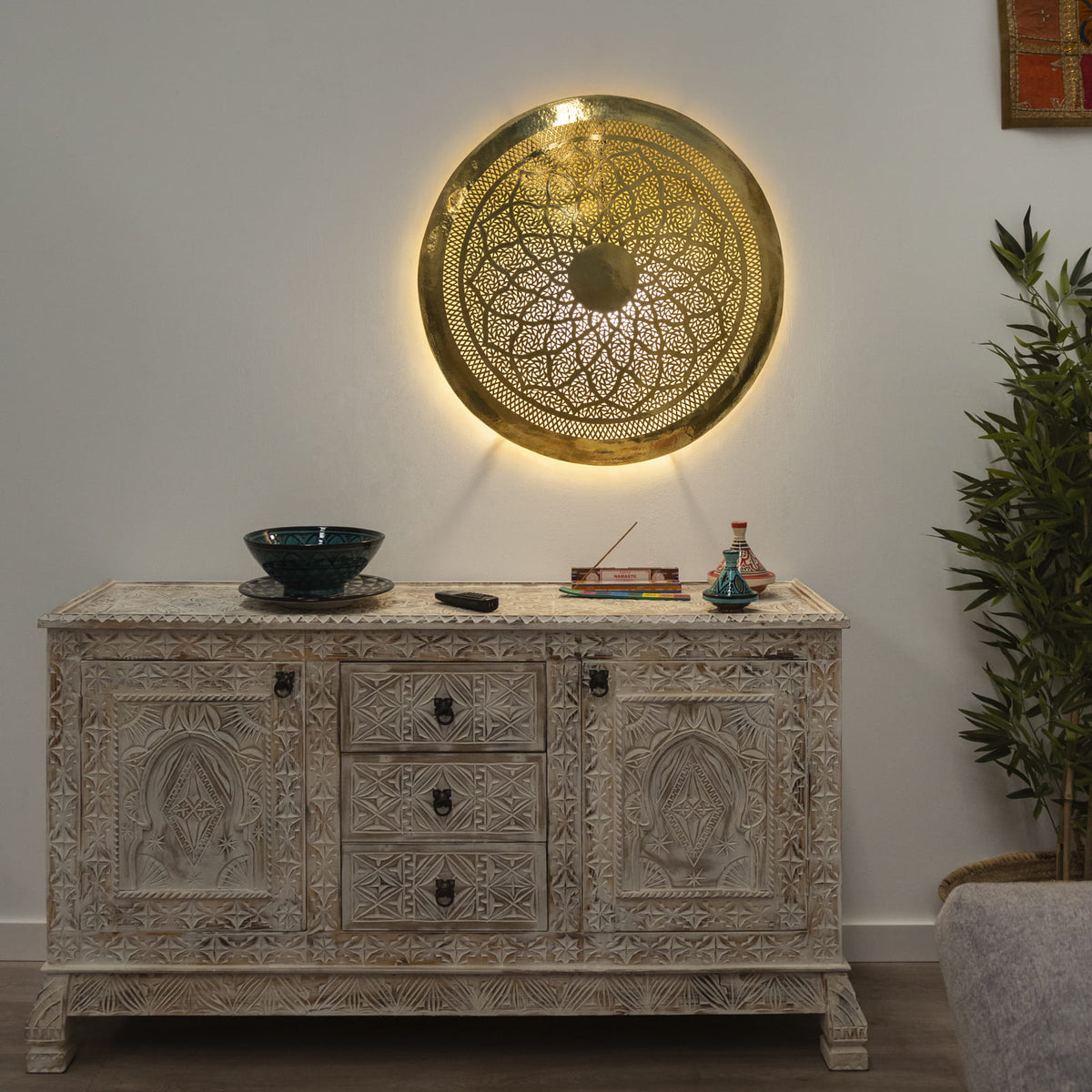 plafón árabe dorado 20-100 cm