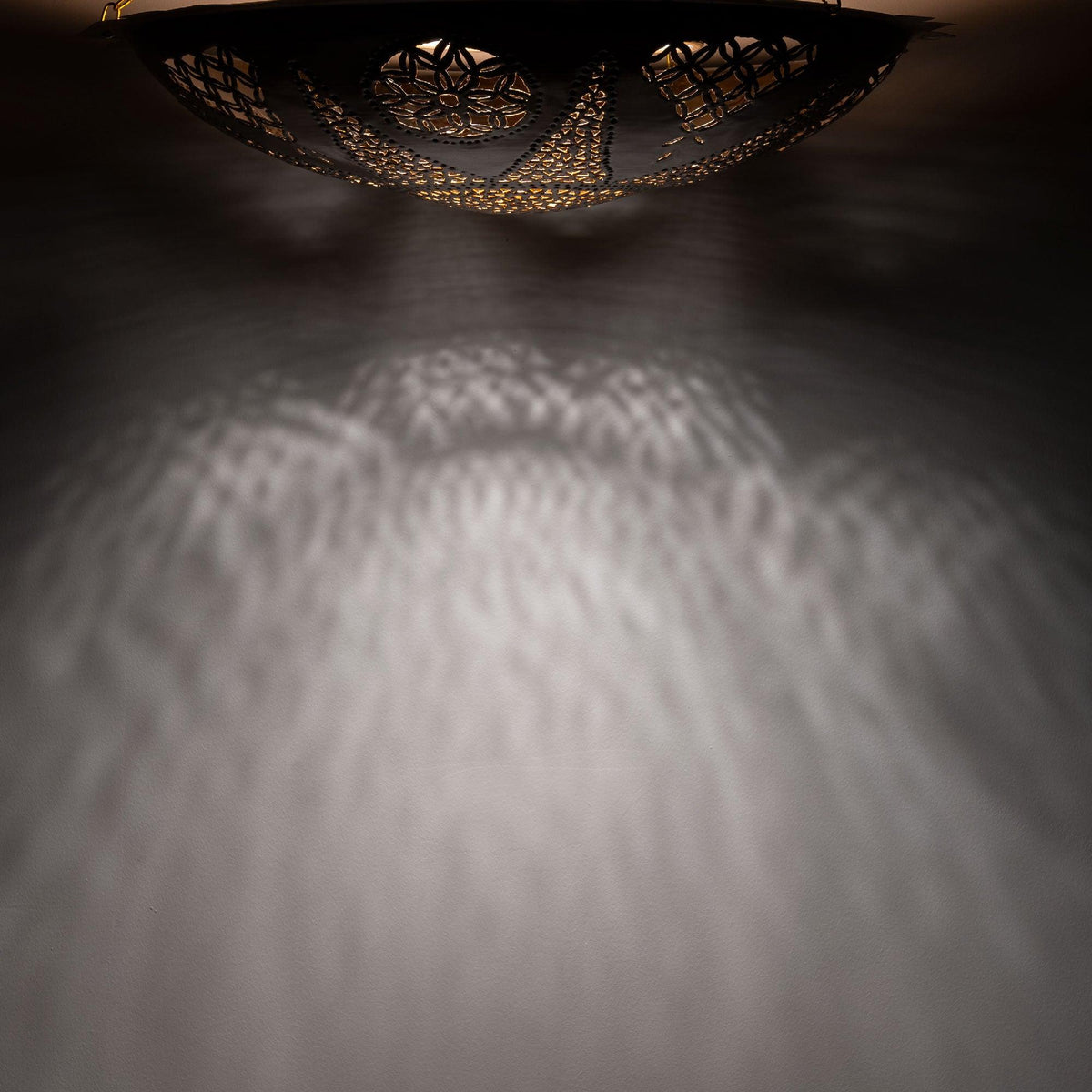 Plafón árabe estrella de forja 40cm