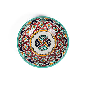 Plato árabe de cerámica de Fez 3 tamaños