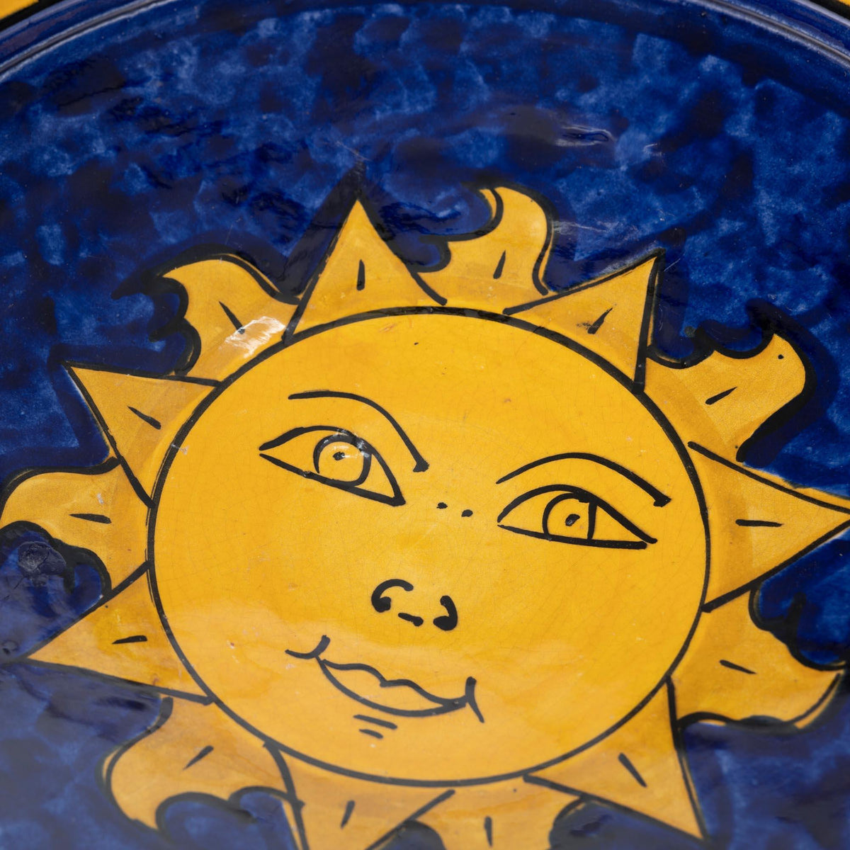 Plato marroquí de cerámica modelo Sol 35cm