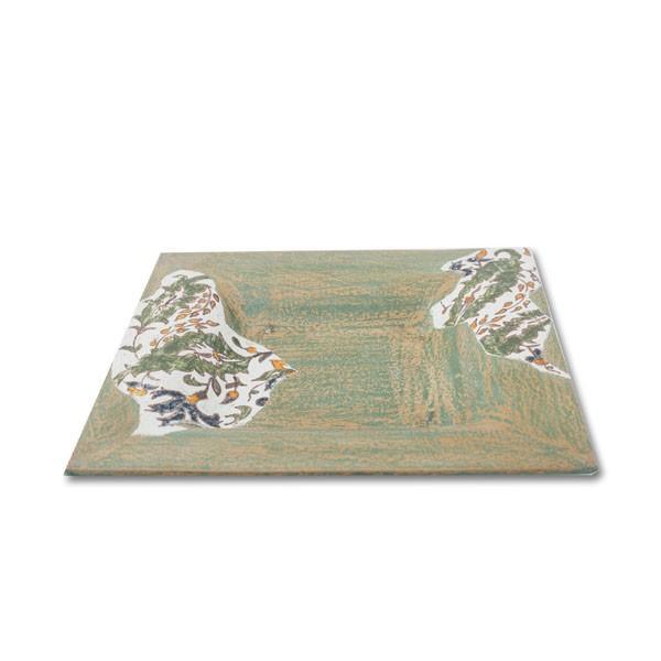 Plato Turco Artesanal Cerámica Diseño - Insaf M3