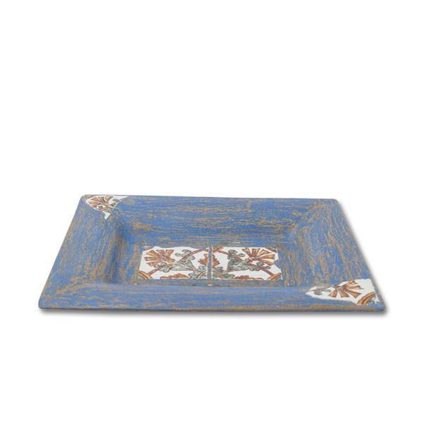 Plato Turco Artesanal Cerámica Diseño - Insaf M4