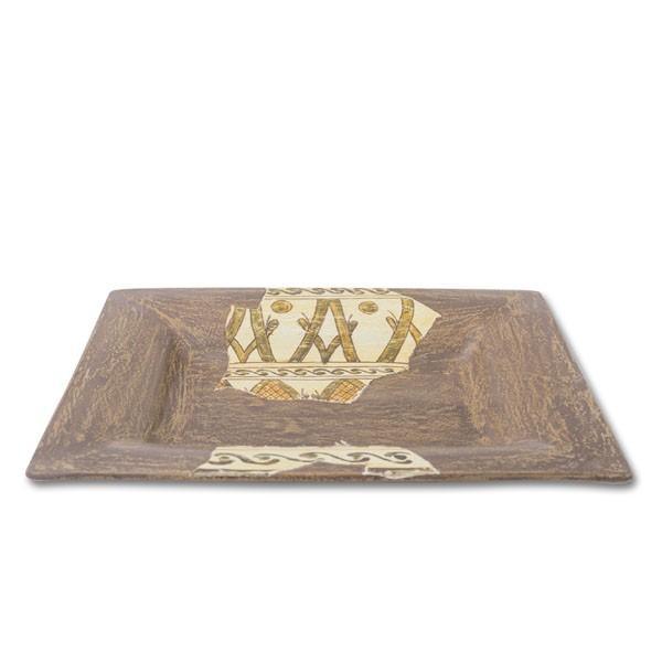 Plato Turco Artesanal Cerámica Diseño - Insaf M4