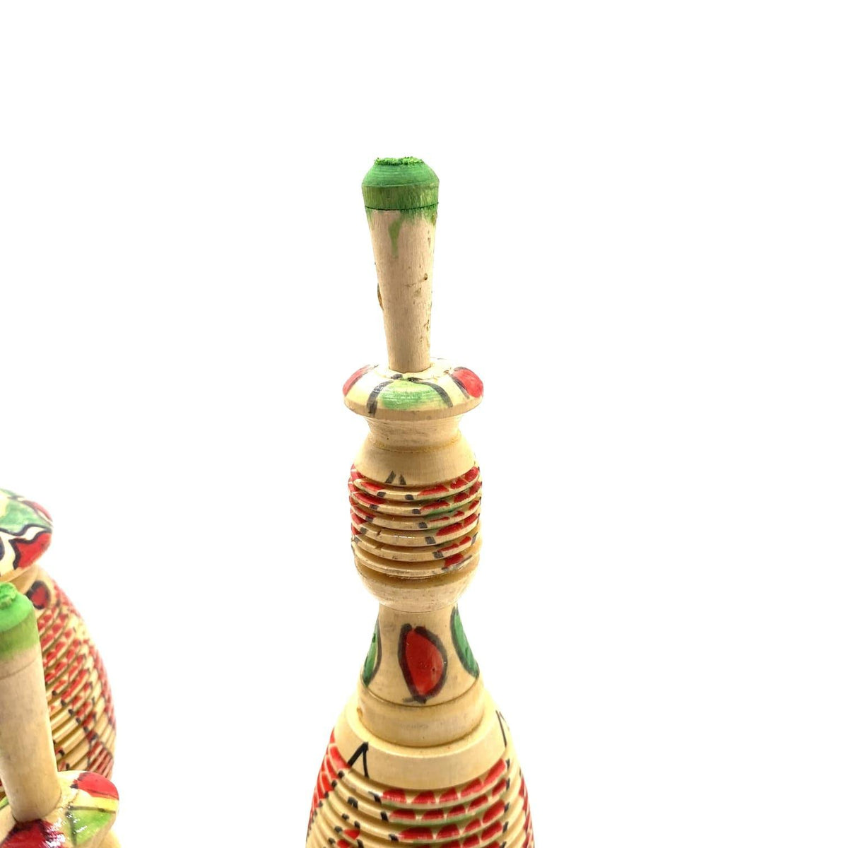 Porta khol de madera artesano 3 tamaños