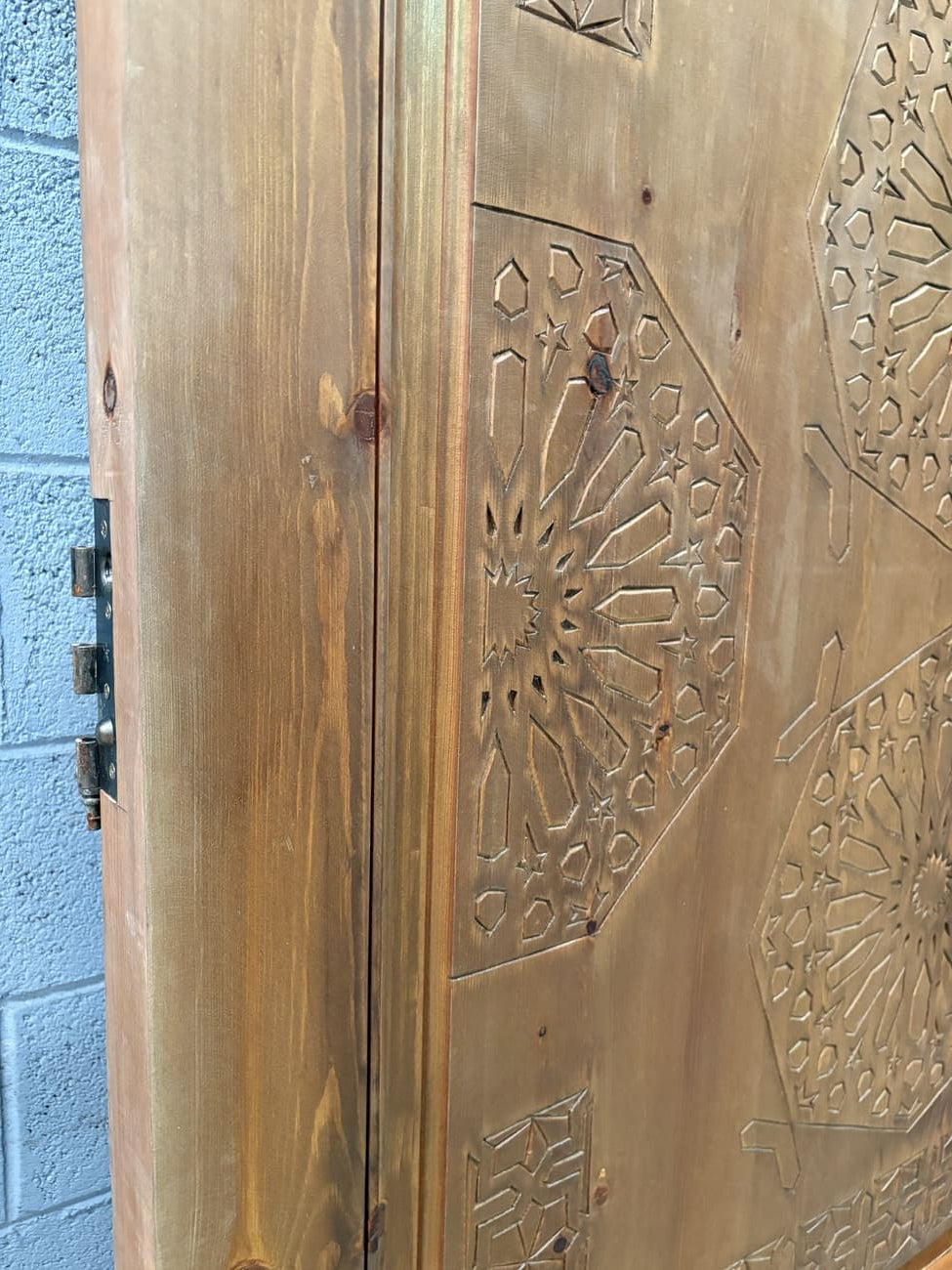 puerta marroquí madera 5