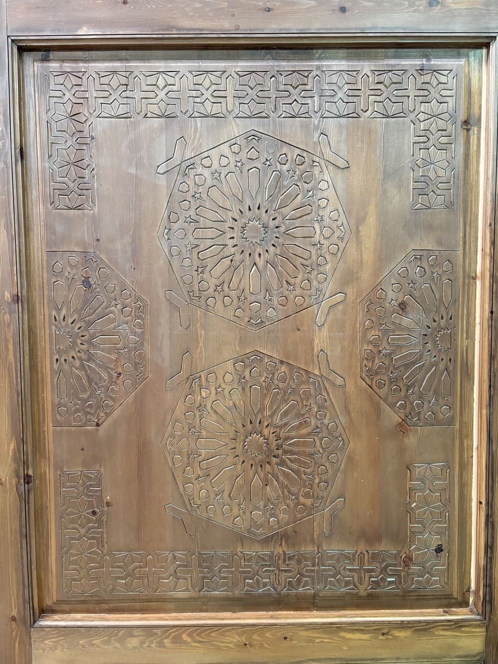 puerta marroquí 8 madera