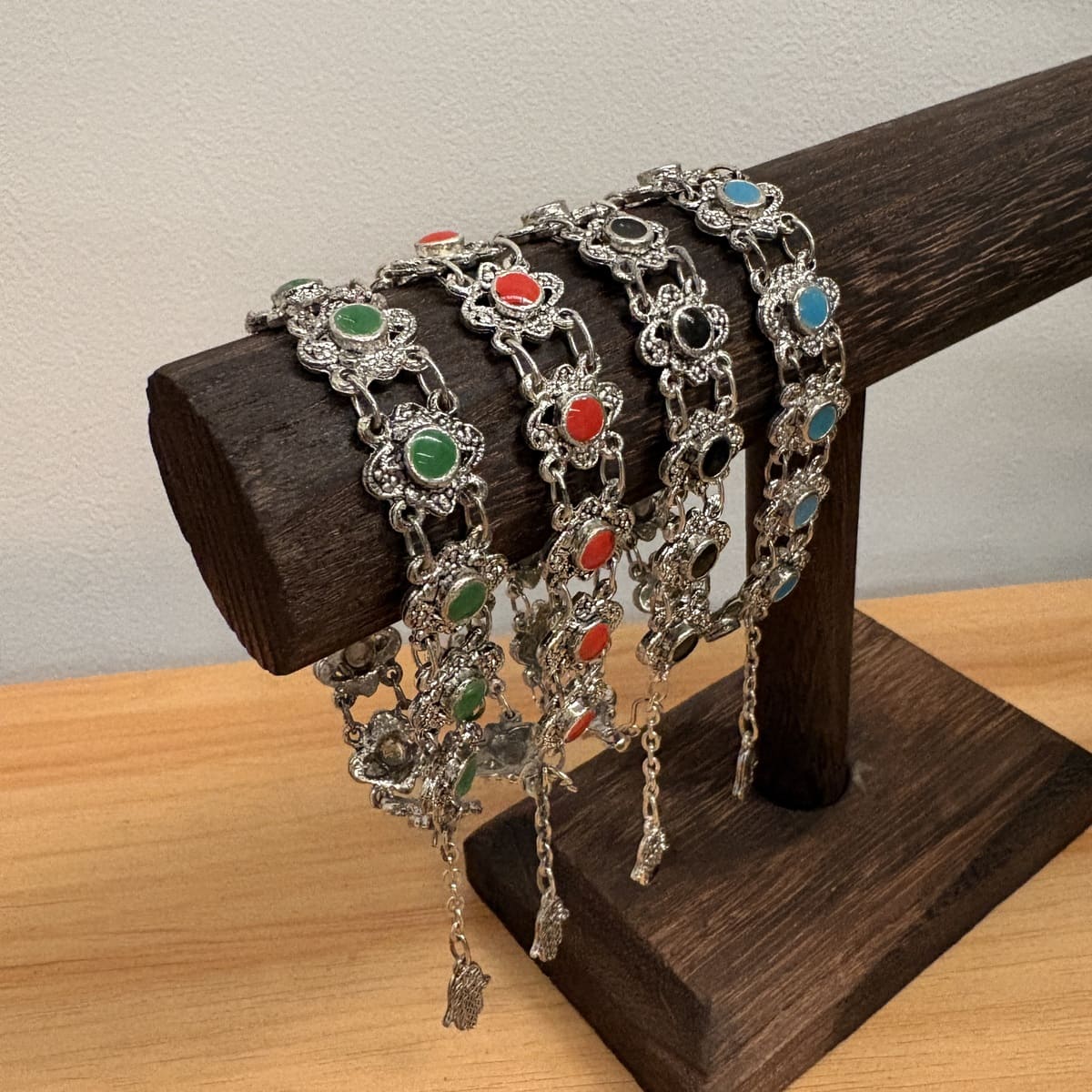 pulsera árabe mano artesania