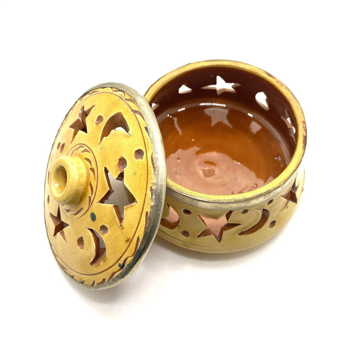 Quemador marroquí luna y estrellas