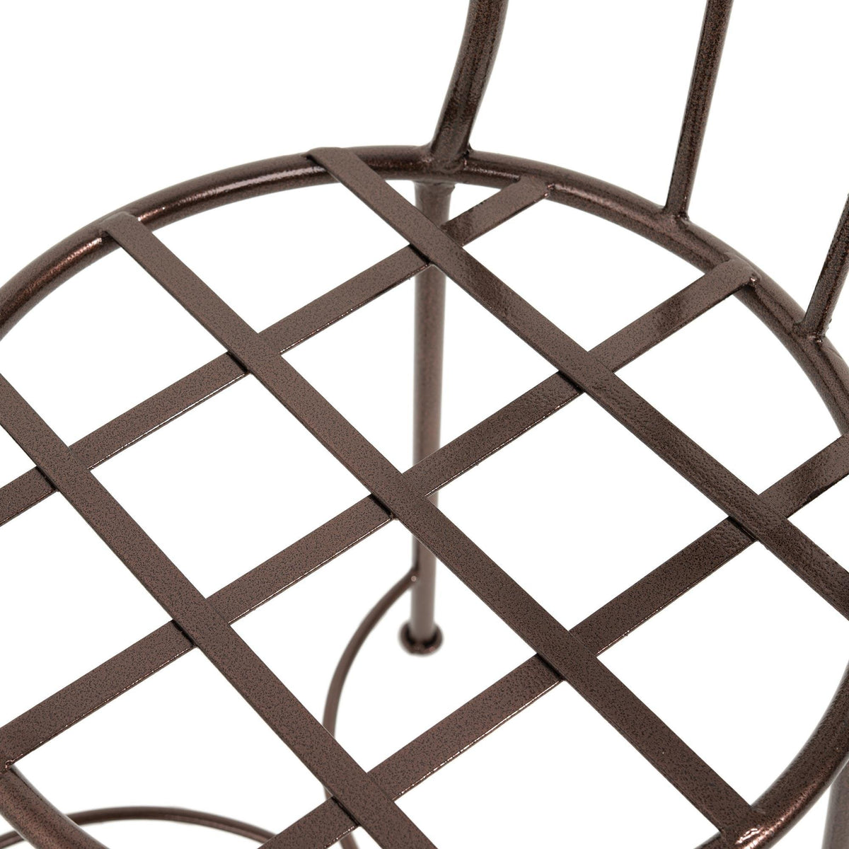 Silla árabe de forja en color cobre